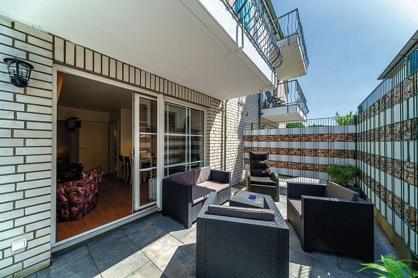 Pinamar-Miramar - Terrasse Appartementhaus Miramar