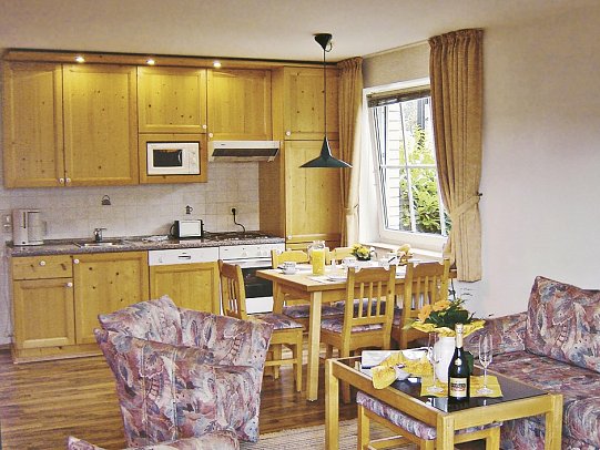 Pinamar-Miramar - Wohnbeispiel Appartement 1 Schlafzimmer (Zimmercodierung AB1)