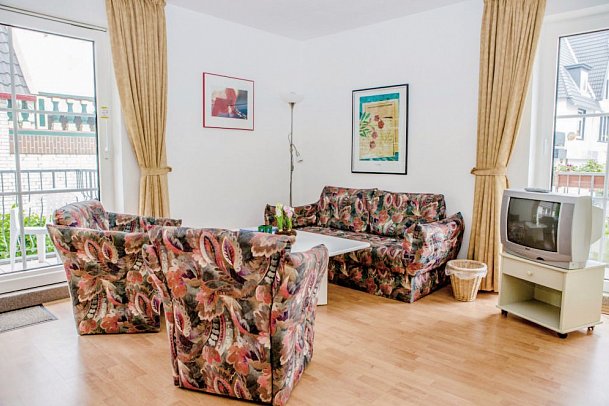 Pinamar-Miramar - Wohnbeispiel Appartement 1 Schlafzimmer (Zimmercodierung AB1)