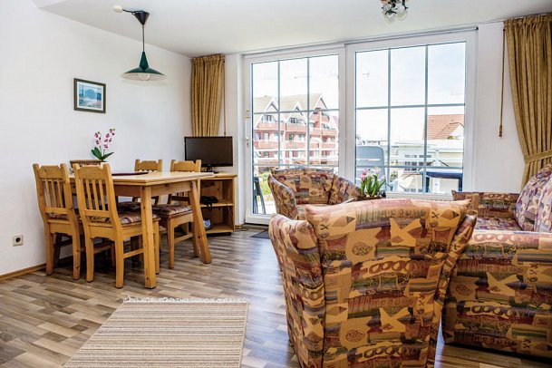 Pinamar-Miramar - Wohnbeispiel Appartement 1 Schlafzimmer (Zimmercodierung AB1)