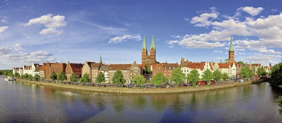 Ostsee-Radweg Lübeck-Stralsund - Untertrave Lübeck