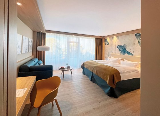 Ferien- und Freizeitpark Weissenhäuser Strand - Strandhotel - Wohnbeispiel Doppelzimmer Premium (Zimmercodierungen DM1 & DC3)