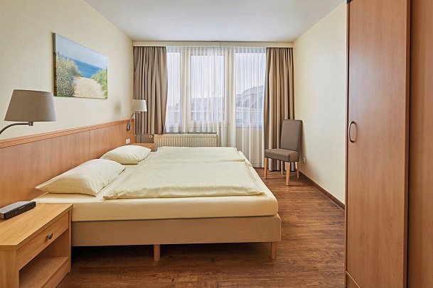 Ferien- und Freizeitpark Weissenhäuser Strand - Wohnbeispiel 2 Raum Appartement am Park 40 qm (Zimmercodierungen AB2 & ABC)