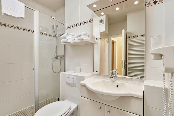 Ferien- und Freizeitpark Weissenhäuser Strand - Beispiel Bad An der Düne 1 Raum Appartement (Zimmercodierungen SB1, SBC, SB2 & S1C)