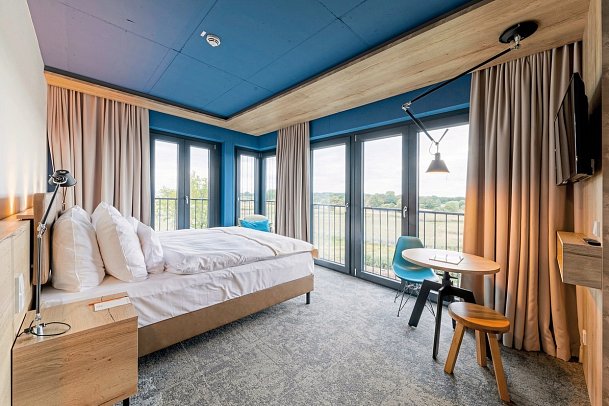 arborea Marina Resort Neustadt - Wohnbeispiel Doppelzimmer Landblick (Zimmercodierungen DB1 & DB3)