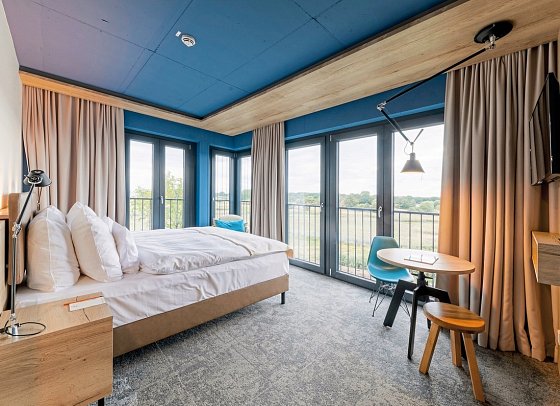 arborea Marina Resort Neustadt - Wohnbeispiel Doppelzimmer Landblick (Zimmercodierungen DB1 & DB3)