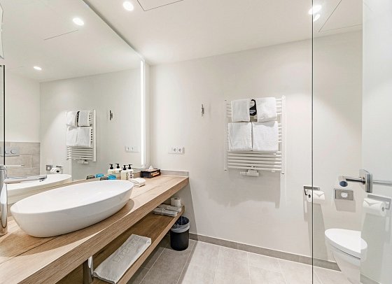 arborea Marina Resort Neustadt - Beispiel Bad (Zimmercodierungen DB1, DB2 & DB3)