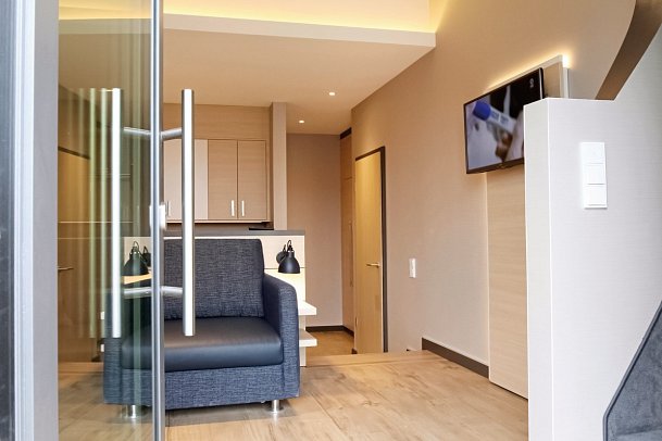 Hafenhotel Meereszeiten - Wohnbeispiel Maisonette Appartement (Zimmercodierung AB1)