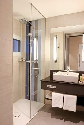 Hafenhotel Meereszeiten - Wohnbeispiel Doppelzimmer Komfort (Zimmercodierung DF1)