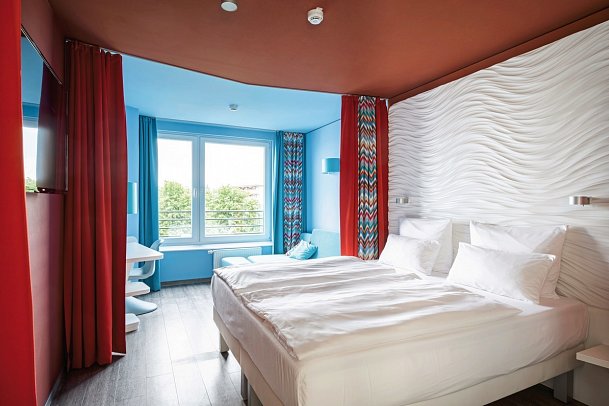 aja Grömitz - Wohnbeispiel Doppelzimmer Landseite (Zimmercodierung DBL)