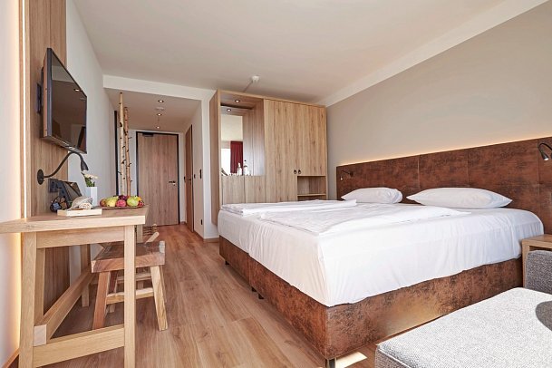 Ostsee Resort Damp - Ostseehotel Midgard - Wohnbeispiel Doppelzimmer Komfort (Zimmercodierungen DF1, DFA, DC1, DCA, DFM & DF2)