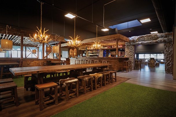 Ostsee Resort Damp - Ferienhäuser Asgard - Sportsbar Kubbsala