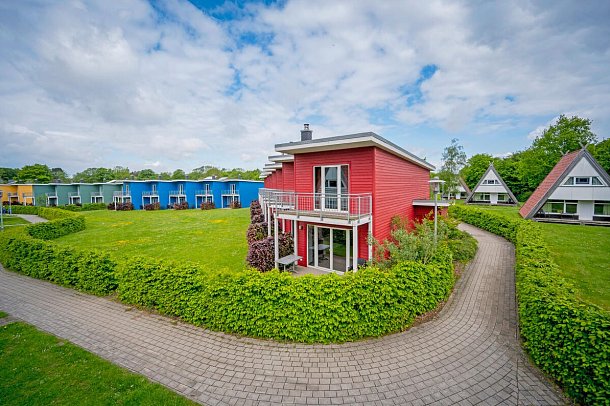 Ostsee Resort Damp - Ferienhäuser Asgard - Außenansicht Premiumhaus (Zimmercodierungen BB2 & BB6)