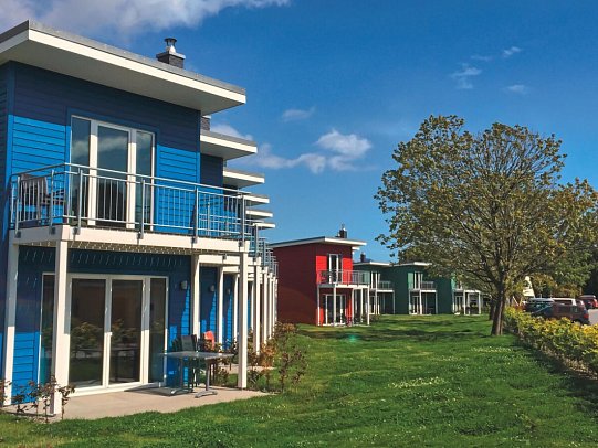 Ostsee Resort Damp - Ferienhäuser Asgard - Außenansicht Premiumhaus (Zimmercodierungen BB2 & BB6)