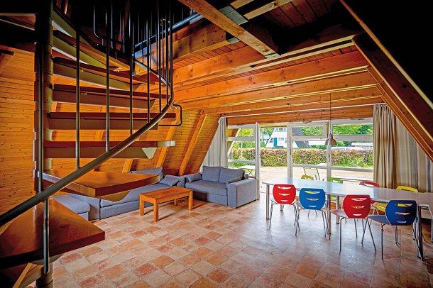 Ostsee Resort Damp - Ferienhäuser Asgard - Wohnbeispiel Nurdachhaus (Zimmercodierungen BB3, BB4, BB7 & BB8)