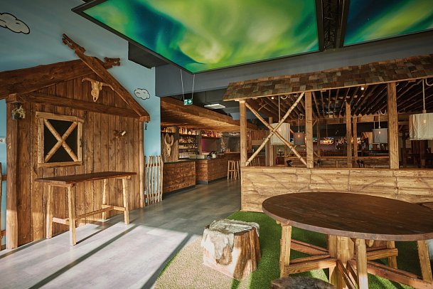 Ostsee Resort Damp - Ferienhäuser Asgard - Sportsbar Kubbsala