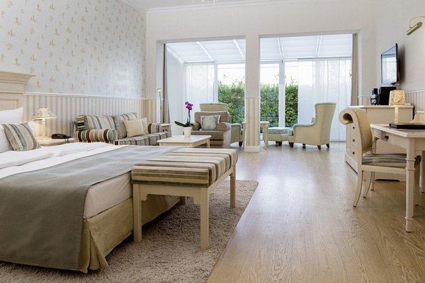 ATLANTIC Grand Hotel Travemünde - Junior Suite Seeseite