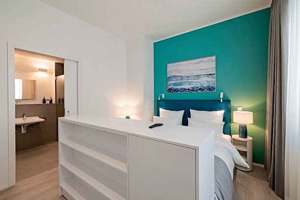 ATLANTIC Grand Hotel Travemünde - Wohnbeispiel Studio ATLANTIC Dependance (Zimmercodierung SB1)