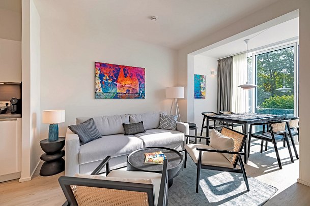 ATLANTIC Grand Hotel Travemünde - Wohnbeispiel Studio Plus ATLANTIC Dependance (Zimmercodierung SB2)