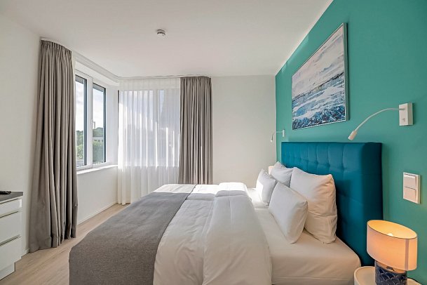 ATLANTIC Grand Hotel Travemünde - Wohnbeispiel Studio Plus ATLANTIC Dependance (Zimmercodierung SB2)