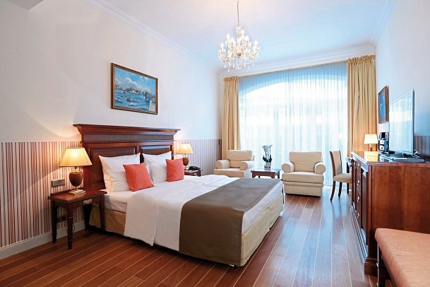 ATLANTIC Grand Hotel Travemünde - Wohnbeispiel Komfort Landseite (Zimmercodierung DF1)