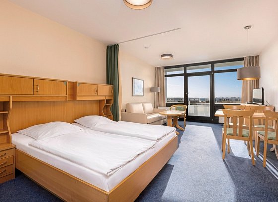 IFA Fehmarn Hotel & Ferien Centrum – Appartements - Wohnbeispiel Appartement Yachthafen Y12 (Zimmercodierung SB1)