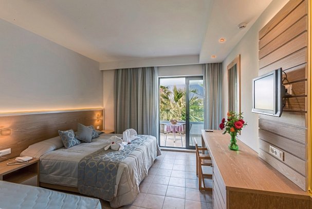 Tigaki Beach - Wohnbeispiel Doppelzimmer Meerblick (Zimmercodierung D1M)