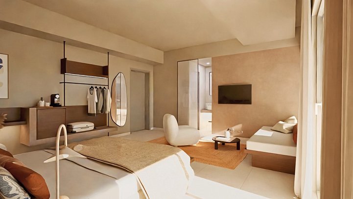 Arato by E-Geo - Wohnbeispiel Suite Executive Swim Up (Zimmercodierung WTP)