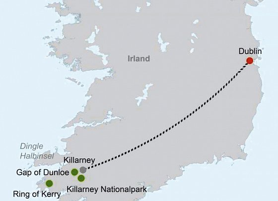 Höhepunkte rund um Killarney