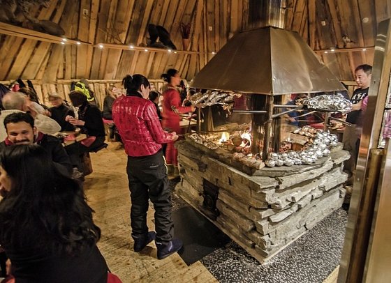 Kirkenes Snowhotel - Lavvo-Restaurant
