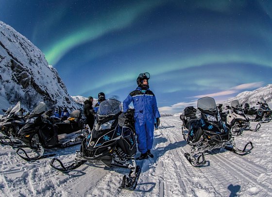 Kirkenes Snowhotel - Schneemobil-Safari