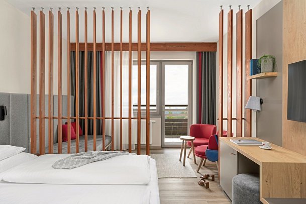 Falkensteiner Hotel Sonnenalpe - Wohnbeispiel Doppelzimmer Deluxe (Zimmercodierung DD1)