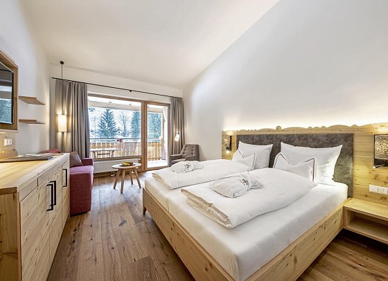 Trattlerhof - Wohnbeispiel Doppelzimmer Premium (Zimmercodierung DM1)