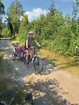 Drau Radweg & Kärntner Seen von Lienz nach Klagenfurt - Radler am Klopeiner See
