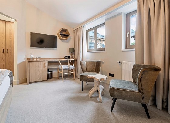 Aldiana Club Schlanitzen Alm - Wohnbeispiel Familien-/Dreibettzimmer Turm (Zimmercodierung TB2)