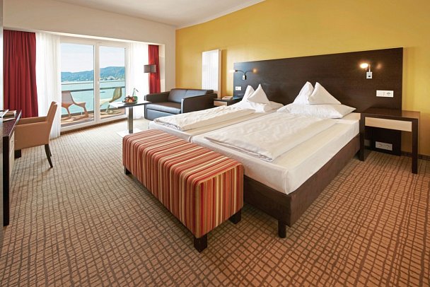 Parkhotel Pörtschach - Wohnbeispiel Doppelzimmer Komfort (Zimmercodierung DF1)