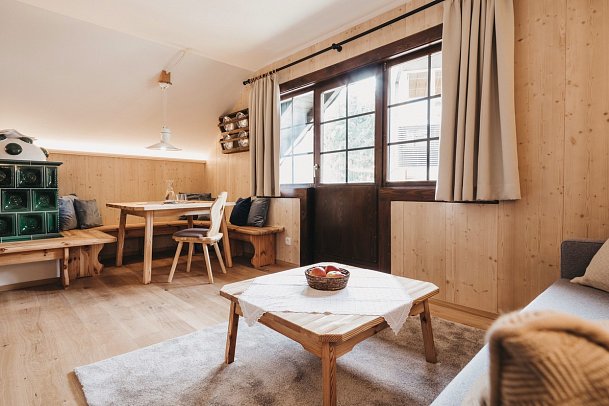 Naturel Hoteldorf SCHÖNLEITN - Wohnbeispiel Suite Federleicht 2 Raum (Zimmercodierung WB1)