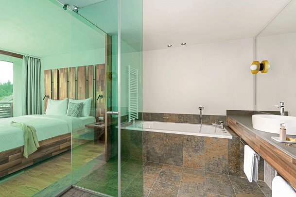 Falkensteiner Hotel & Spa Carinzia - Wohnbeispiel Juniorsuite (Zimmercodierung JB1)