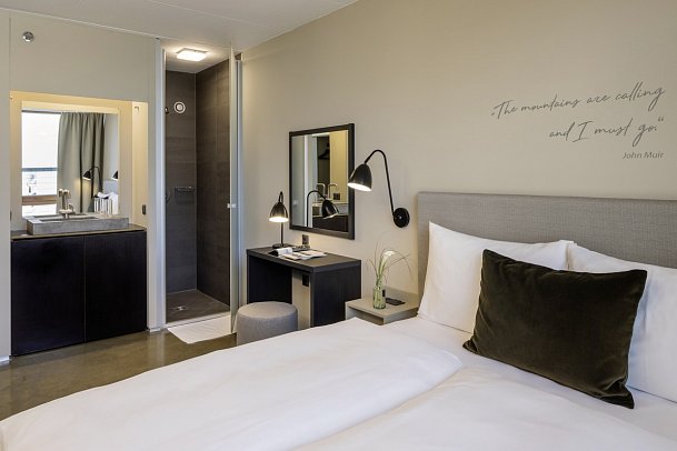 Arena Franz Ferdinand Nassfeld - Wohnbeispiel Doppelzimmer Standard Typ M Plus (Zimmercodierung DG1)