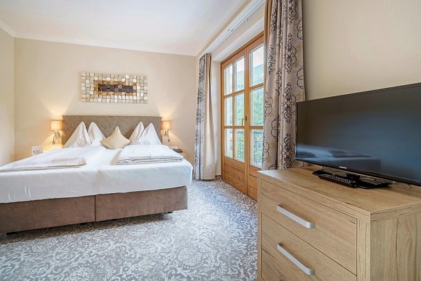Ferienhotel Kolmhof - Wohnbeispiel Juniorsuite Maibrunn (Zimmercodierung JB1)