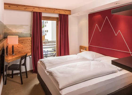 Falkensteiner Club Funimation Katschberg - Wohnbeispiel Doppelzimmer Komfort (Zimmercodierung DF1)