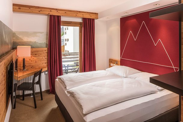 Falkensteiner Club Funimation Katschberg - Wohnbeispiel Doppelzimmer Komfort (Zimmercodierung DF1)