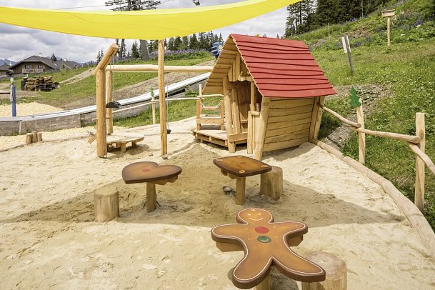 Falkensteiner Club Funimation Katschberg - Drachenpfad Sandspielplatz