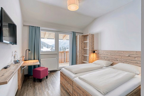 COOEE alpin Hotel Bad Kleinkirchheim - Wohnbeispiel Doppelzimmer (Zimmercodierungen DB1, DB2, DC1 & EB1)