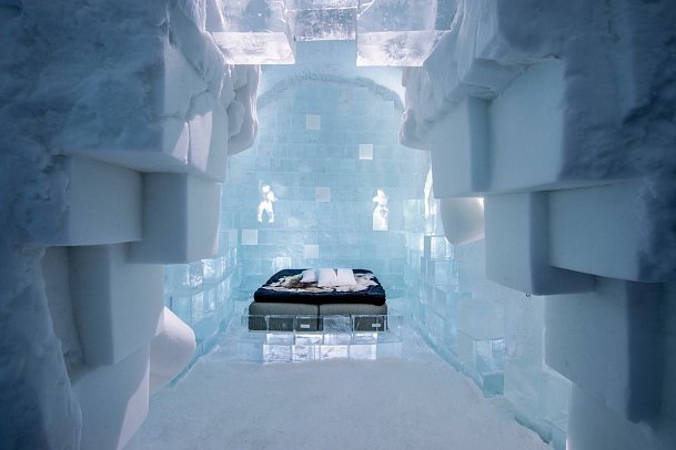 ICEHOTEL Jukkasjärvi - Wohnbeispiel Art Suite 365