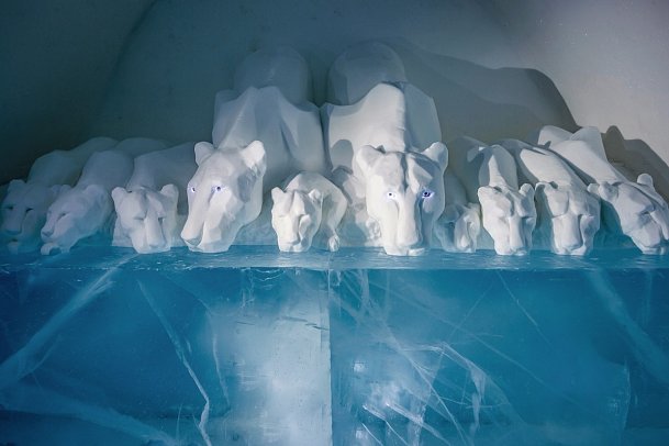 ICEHOTEL Jukkasjärvi - Art Suite Clear Water