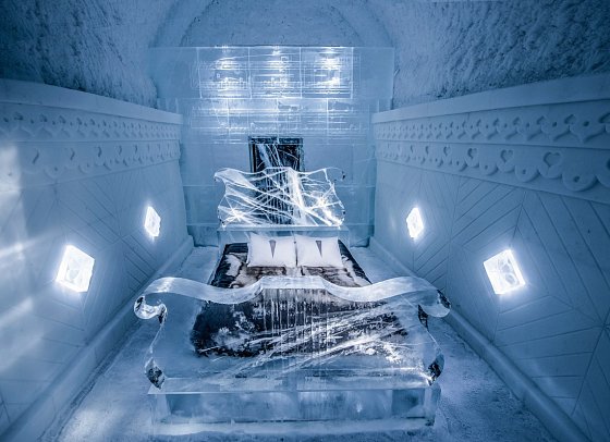 ICEHOTEL Jukkasjärvi - Wohnbeispiel Art Suite 365