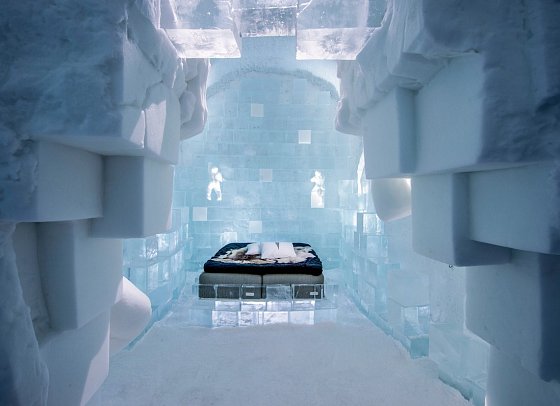ICEHOTEL Jukkasjärvi - Wohnbeispiel Art Suite 365