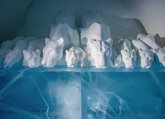 ICEHOTEL Jukkasjärvi - Art Suite Clear Water