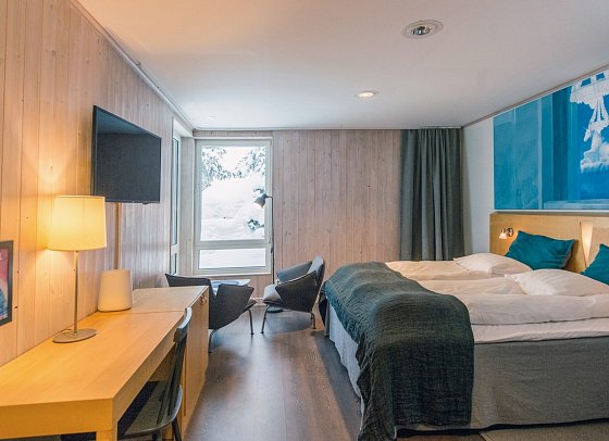 ICEHOTEL Jukkasjärvi - Wohnbeispiel Kaamos Zimmer